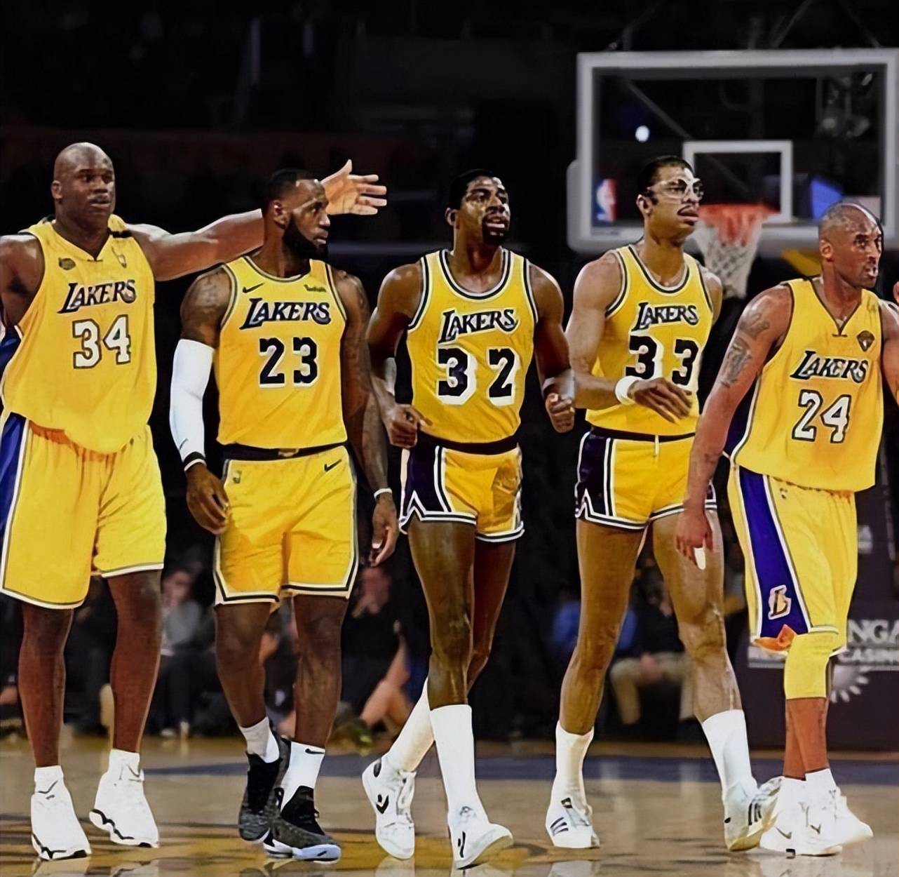 NBA总决赛:湖人队击败尼克斯队 NBA总决赛:湖人队击败尼克斯队